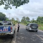 Anggota Satlantas Polres Pulang Pisau Giat Patroli Wilayah Dan Atensi Jalur Rawan Gangguan Kamtibmas Laka Lantas