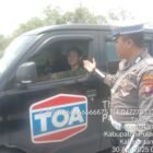 Satlantas Polres Pulang Pisau Tegur Pengemudi Tanpa Sabuk Pengaman