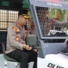 Kapolres Pulang Pisau Uji Coba Motor Quick Damkar untuk Percepat Respons Karhutla