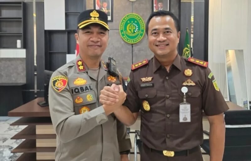 Kapolres Pulang Pisau Silaturahmi ke Kajari, Perkuat Sinergi Penegakan Hukum
