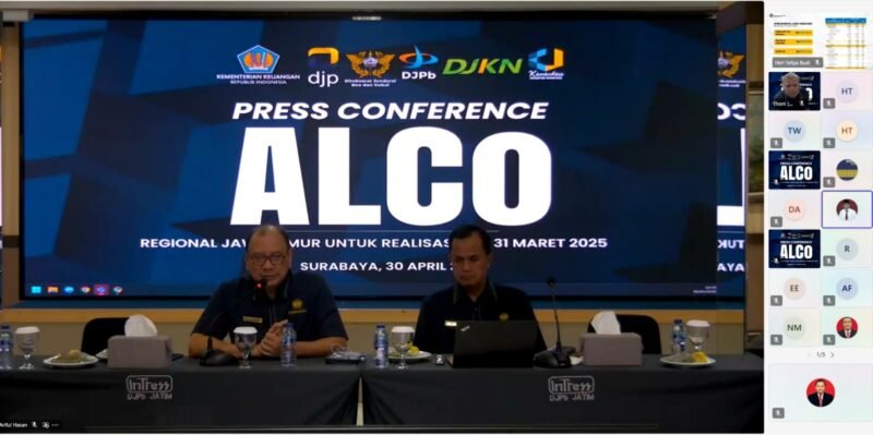 APBN Regional Jatim Capai Pendapatan Rp57,68 Triliun 20,41% Target