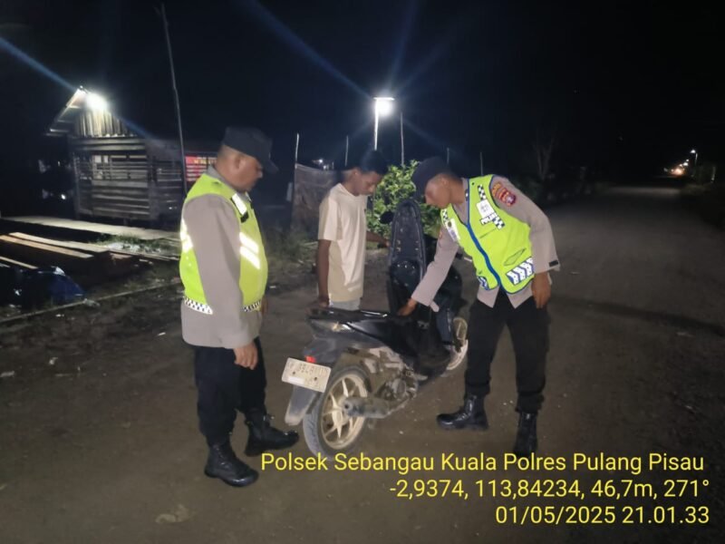Giat KRYD Guna Cipkonb Aman dan Kondusif Polsek Sebangau Kuala