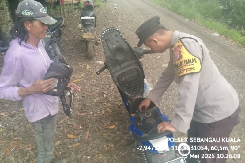Polsek Sebangau Kuala laksanakan kegiatan KRYD di wilayah kecamatan Sebangau Kuala