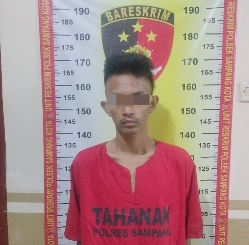 Pelaku Curanmor, TKP Jl. Rajawali Sampang di Amankan Polres Sampang