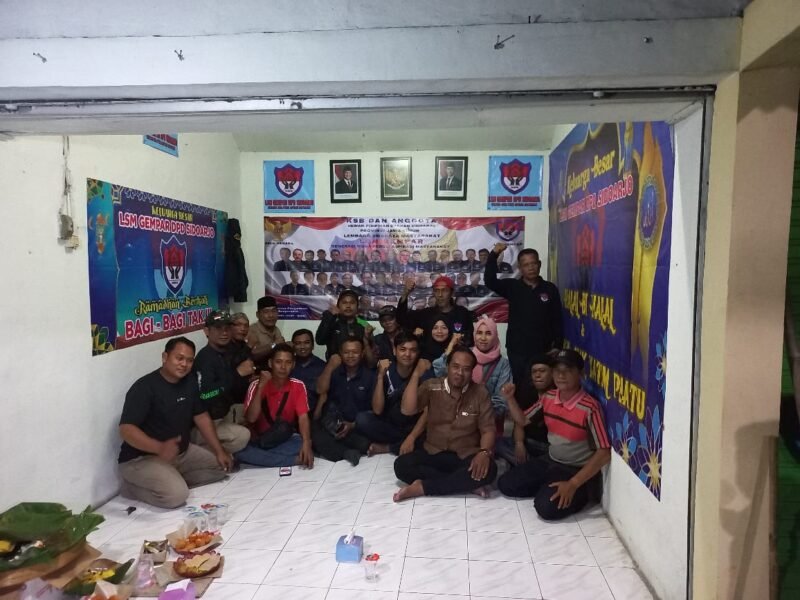 DPD LSM GEMPAR Sidoarjo Resmikan Kantor Baru
