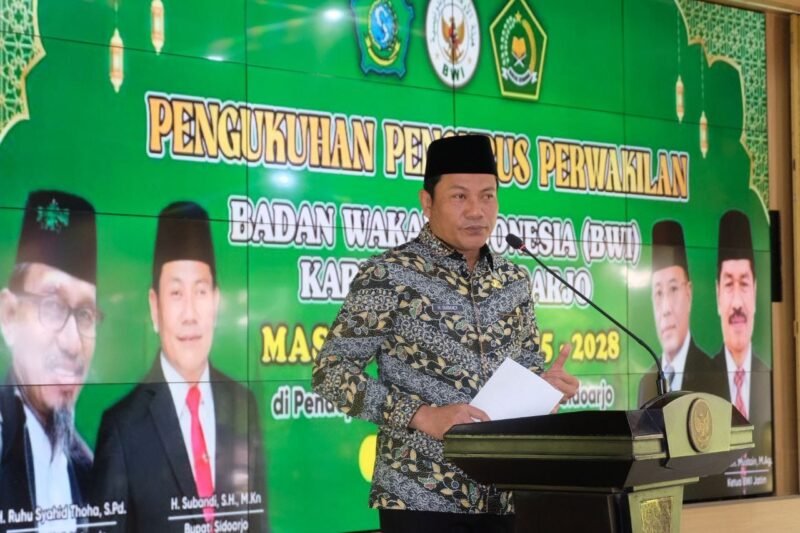 PPDI Kabupaten Sidoarjo Dilantik, Bupati Pesan Sinergi Dengan Kepala Desa dan BPD Ditingkatkan