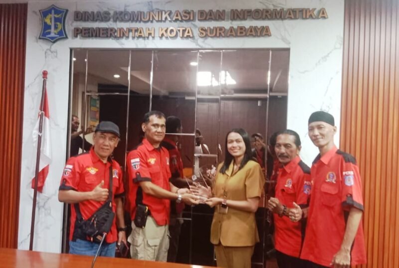 Kunjungi Diskominfo, Persatuan Wartawan Duta Pena Indonesia (PWDPI) Jatim Jalin Sinergitas Bersama