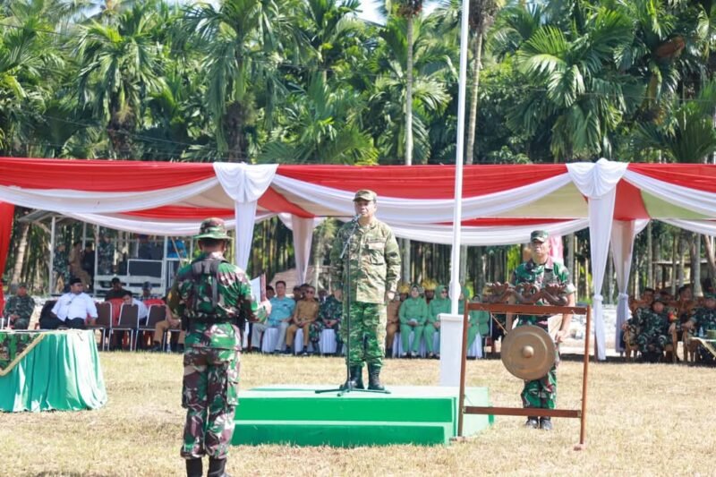 Wabup Katamso resmi membuka kegiatan TNI manunggal membangun desa TMMD ke-124: tahun 2025