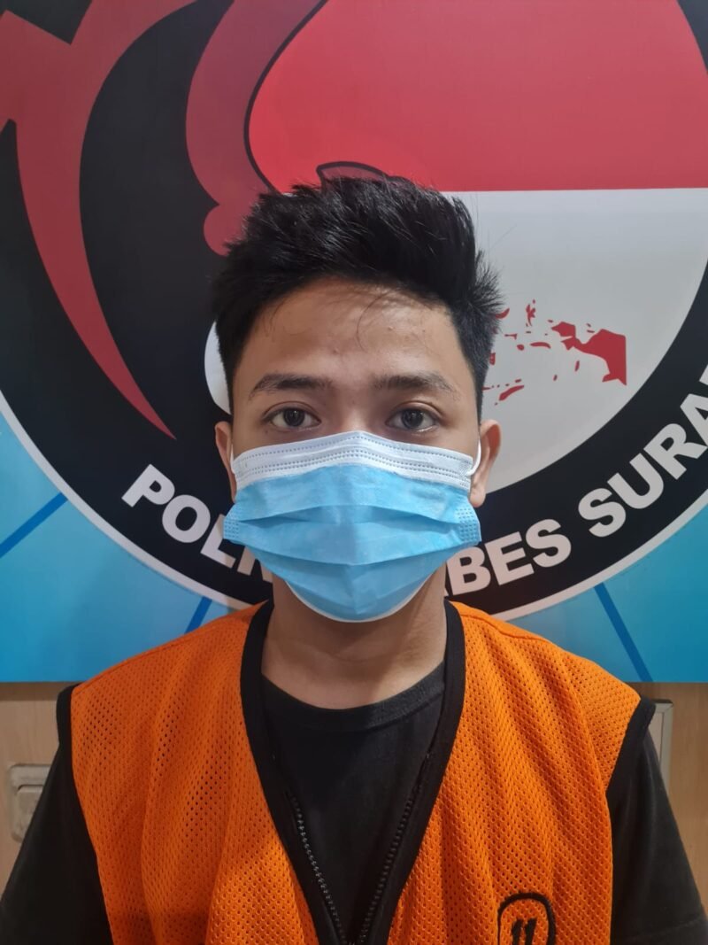 Pengidar Narkoba, Mendekam Jeruji Besi Polrestabes Surabaya