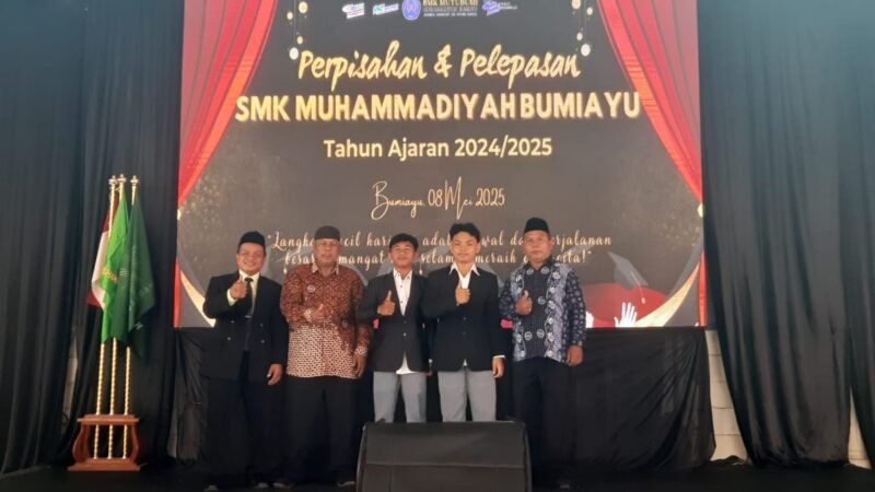 330 Siswa SMK Muhammadiyah Bumiayu Lulus: Haru, Semangat, dan Siap Menjadi Kader Unggul