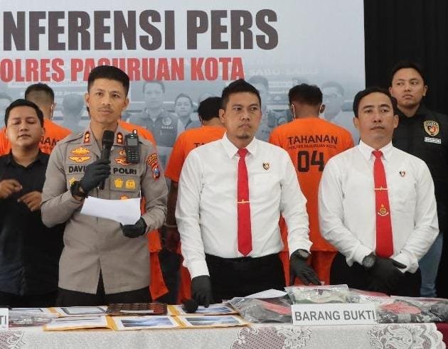 Polres Pasuruan Kota Komitmen Berantas Premanisme Jaga Iklim Investasi, Berkas Kasus Tiga Preman Dilimpahkan ke Kejaksaan