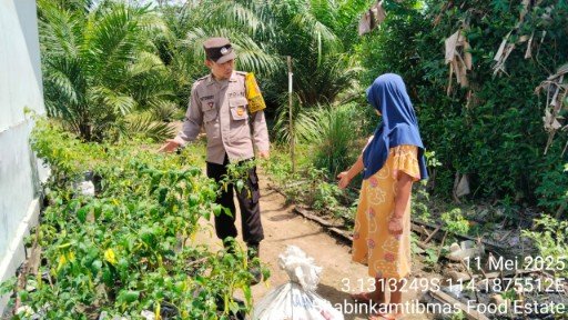 Cegah Kebakaran Hutan dan lahan, ini yang di lakukan Bhabinkamtibmas