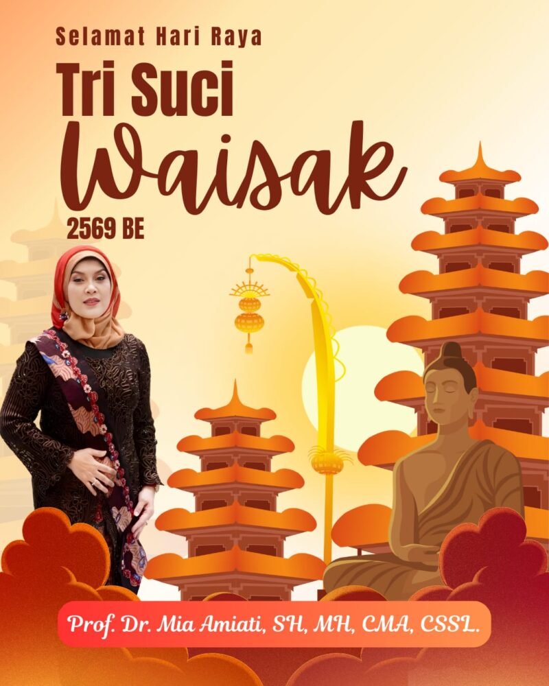Merajut Kerukunan Dalam Keberagaman: Peran FKUB dan Makna Tri Suci Waisak 2569BE / 2025