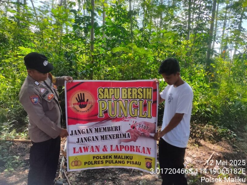 Bhabinkamtibmas Polsek Maliku Sosialisasikan Program Saber Pungli untuk Warga Masyarakat