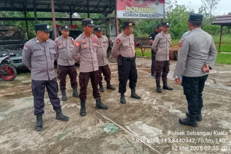 Melaksanakan kegiatan Apel Siaga dan Penyampaian arahan dari Pimpinan kepada Anggota terkait tugas di lapangan