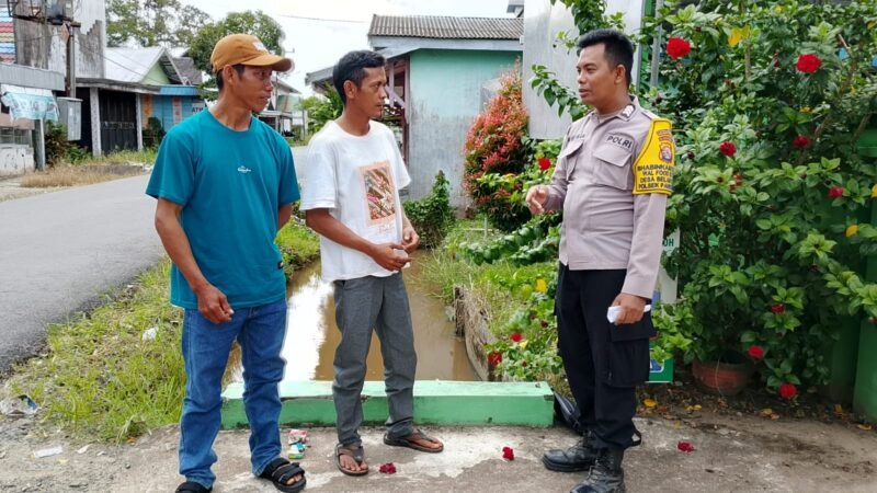 Wujud Kedekatan Dengan Masyarakat, Bhabinkamtibmas Aktif Sambangi Warga Binaan