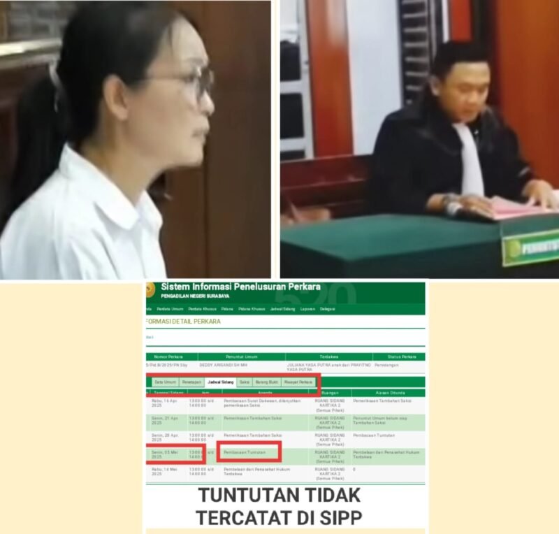 Yuliana Yasa Putra Terbukti Secara Sah Dan Meyakinkan Bersalah Melakukan Tindak Pidana Penggelapan, Hanya Dituntut 3 Bulan Penjara