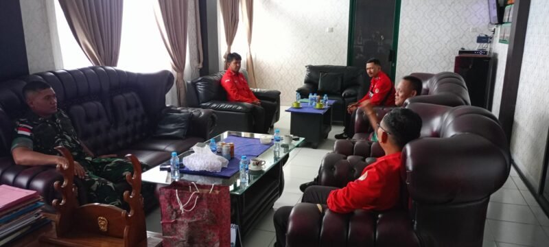 Antisipasi Karhutla Meluas Kodim 1208/Sambas Dan Maggala Agni Bersinergi Laksanakan Koordinasi Pencegahan