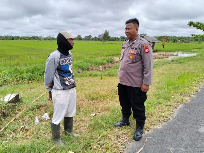 Mengantisipasi Karhutla, Ini Yang Dilakukan Personil Sat Binmas Polres Pulang Pisau