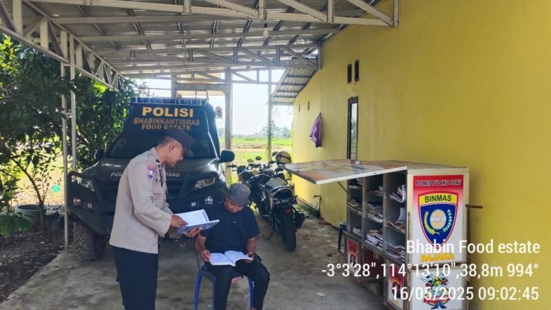 Program Bajaka Presisi Polres Pulang Pisau tidak hanya sasar anak anak saja yang disambangi