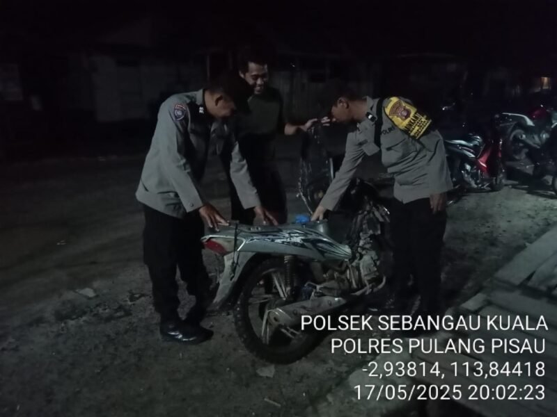 Personil Polsek Sebangau Kuala intensifkan Giat KRYD Guna Cipkon Aman dan Kondusif di Wilayah Kecamatan Sebangau Kuala