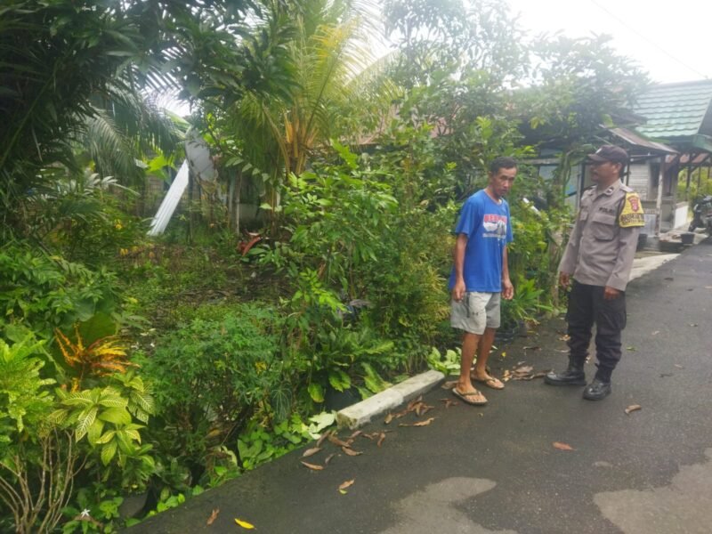 Wujud Kedekatan Dengan Masyarakat, Bhabinkamtibmas Aktif Sambangi Warga Binaan