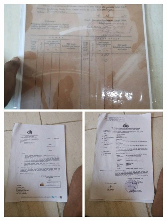 Laporan Mangkrak Polda Jatim, Kasus Pemalsuan Sertifikat Tanah Sampang