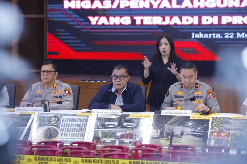 Bareskrim Polri Bongkar Sindikat, Oplosan Gas Subsidi di Jakarta Negara Rugi Rp16,8 Miliar