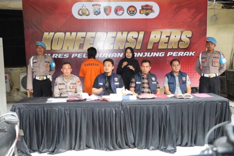 Satreskrim Polres Tanjung Perak Ungkap, Motif Pembunuhan di Kedinding Lor Surabaya