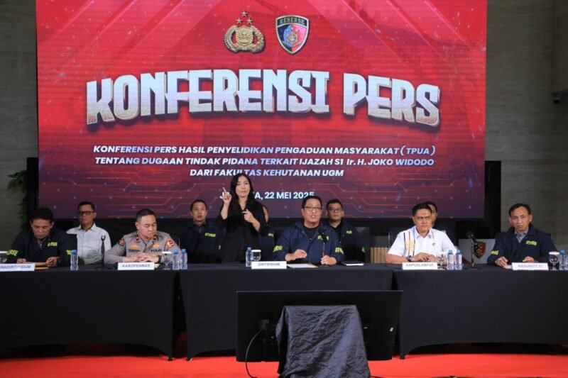 Polri Tegaskan Ijazah Jokowi Asli dan Sah, Tidak Ditemukan Unsur Pidana