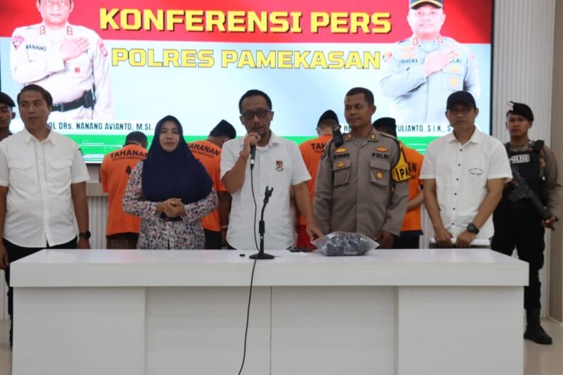 Respon Cepat Polres Pamekasan Berhasil Amankan, 4 Tersangka Spesialis Curanmor
