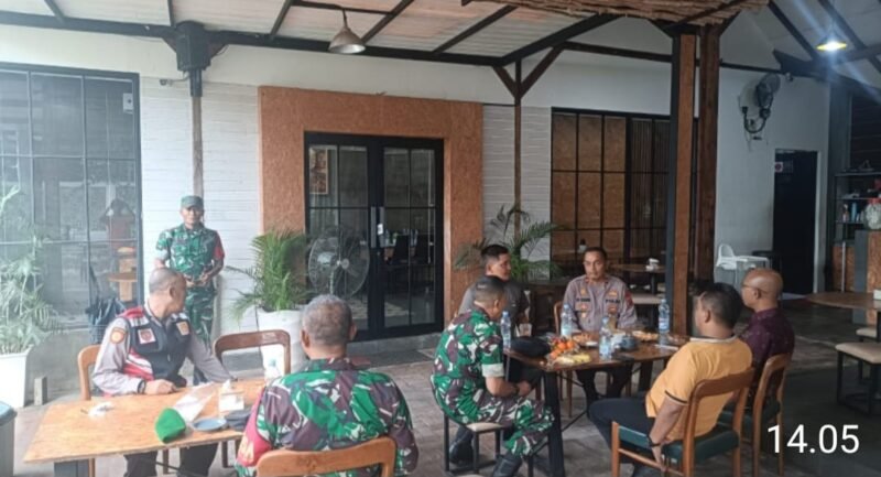 TNI-POLRI dan Satpol PP,Komak Bahas Kamtibmas