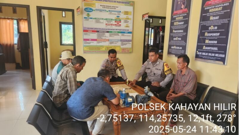 Ungkap Kasus Pencurian, Pompa Air di Dua Masjid Diselesaikan Lewat Restorative Justice