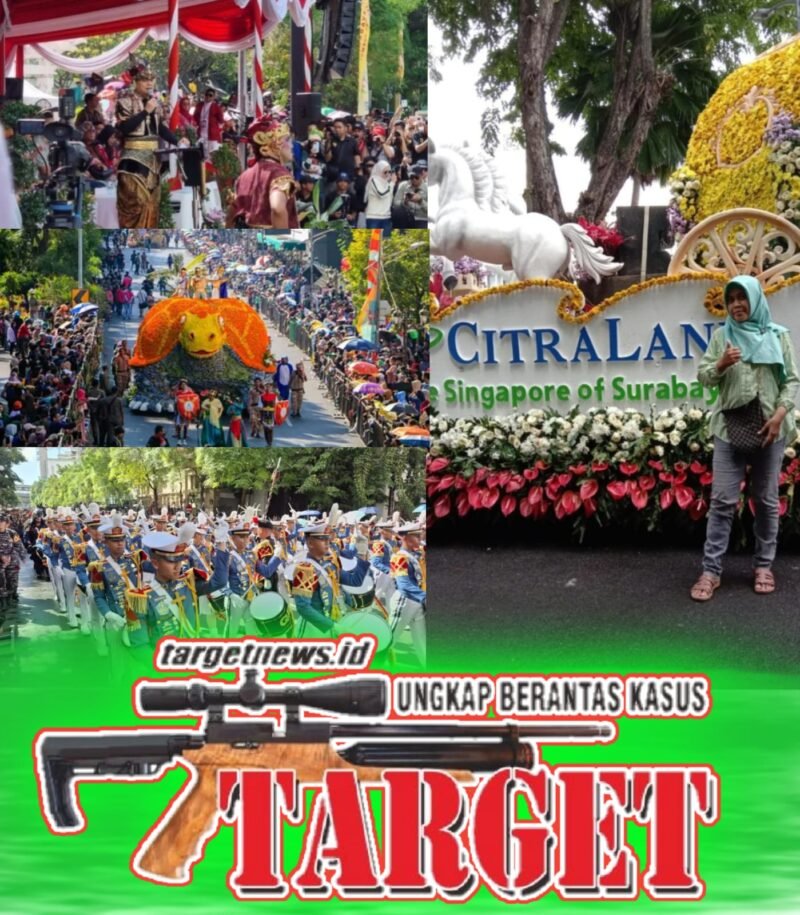 Antusian Warga Surabaya, Ikut Ramaikan Parade Surabaya Vaganza HJKS 2025