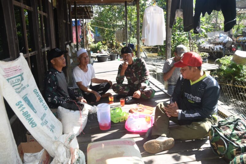 KOMSOS Eratkan Hubungan Satgas TMMD ke-124 Kodim 1002/HST dengan Warga