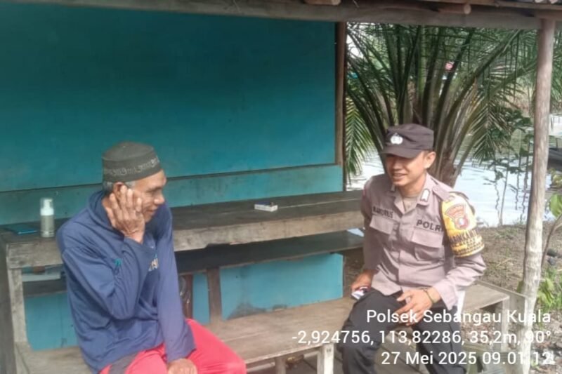 Polsek Sebangau Kuala, Laksanakan Sosialisasi Saber Pungli