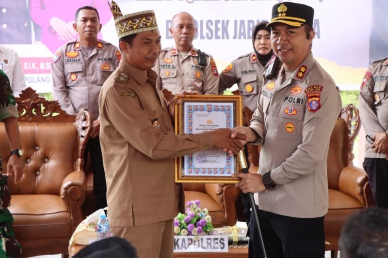 Kunker Kapolres Pulang Pisau, ke Polsek Jabiren Raya, dan Kahayan Hilir Jadi Fokus Penguatan Koordinasi Forkopimcam