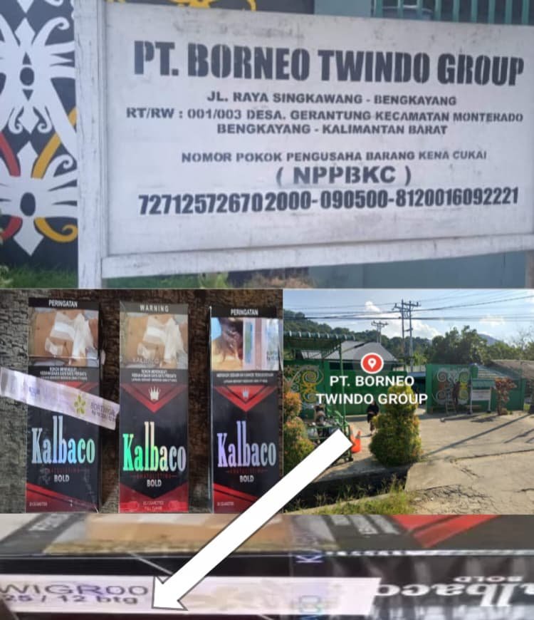 Resmi tapi Ilegal: PT. Twindo Group Produksi Rokok Kalbaco Tanpa Taat Aturan Cukai