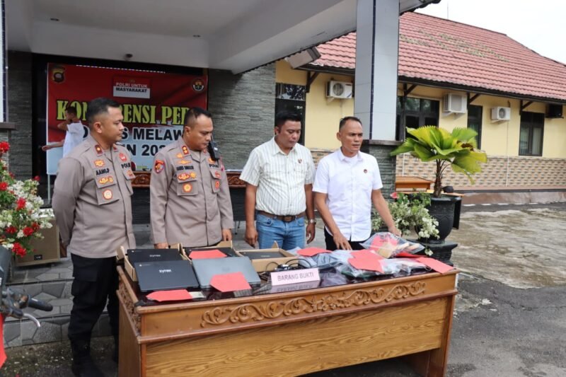 Tak Ada yang Ditutup-tutupi, Polres Melawi Beberkan Kasus Panas ke Publik, dari PETI sampai Curanmor Dan Narkoba