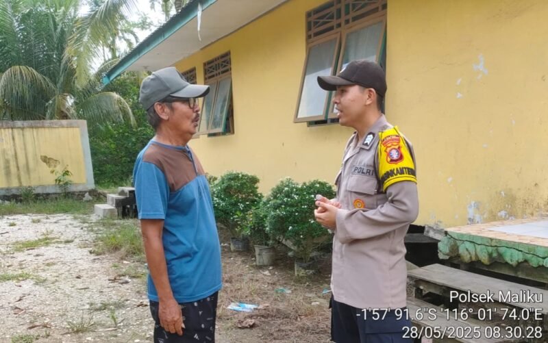 Bhabinkamtibmas Polsek Maliku, Himbau Masyarakat Waspada Penipuan Online