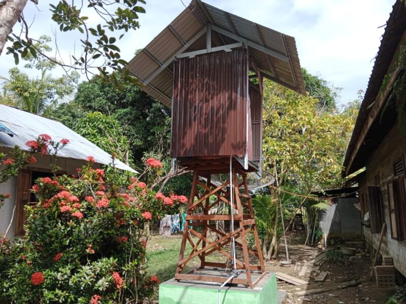 Pembangunan Sumur Bor Program TMMD, ke-124 Kodim 1002/Hulu Sungai Tengah di Pengambau Hilir Luar Capai Progres Signifikan
