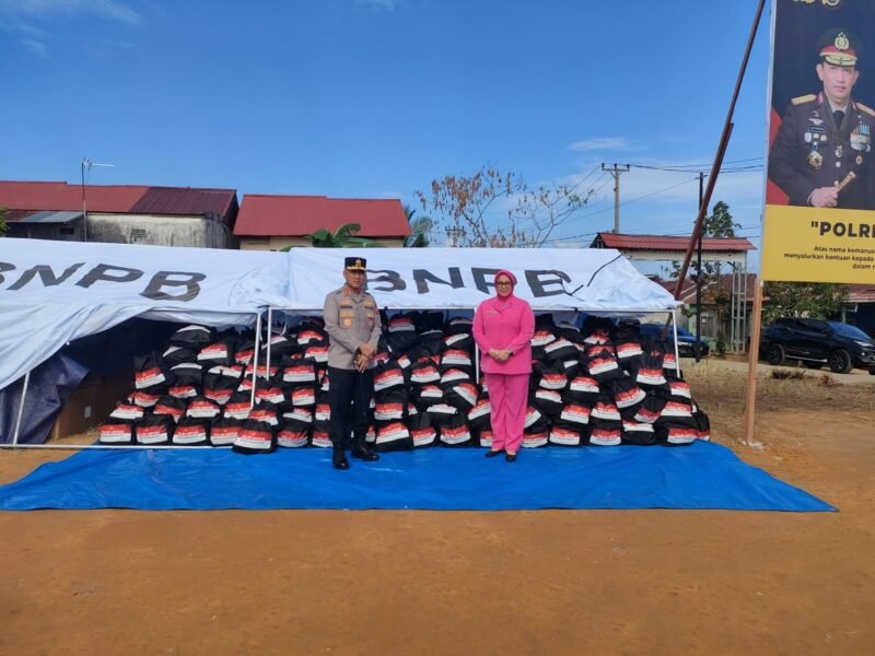 Kapolri Kirim Bantuan, 5.000 Paket Sembako untuk Korban Gempa Bumi di Bengkulu
