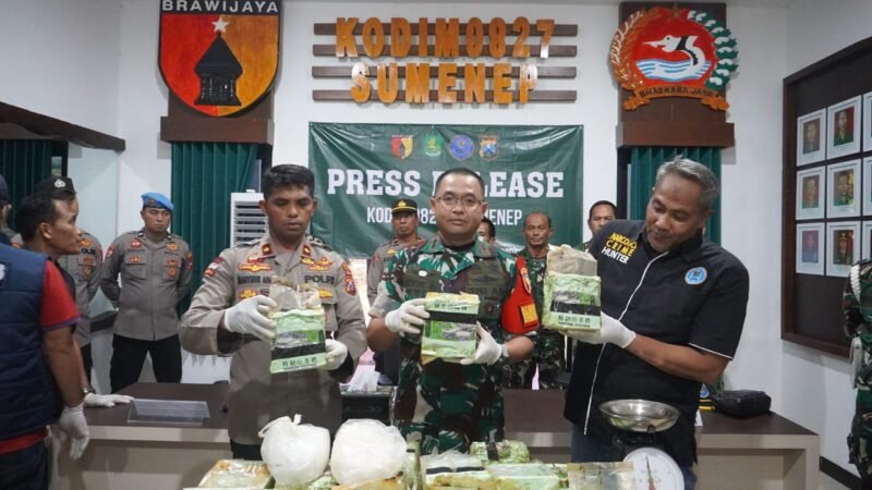 Dandim Letkol Yoyok Wahyudi Ungkap, Penemuan Sabu-Sabu Seberat 35 Kilogram