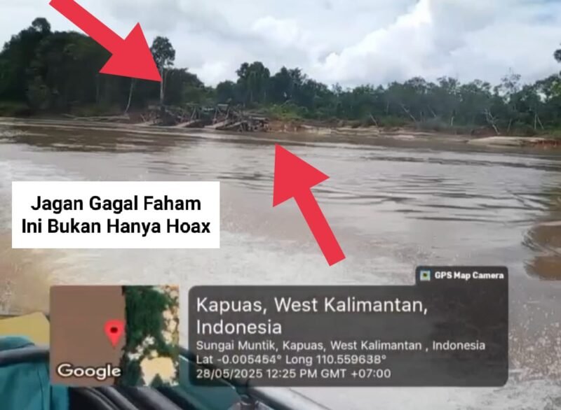 Emas Ilegal, Hancurkan Sungai Terpanjang Indonesia