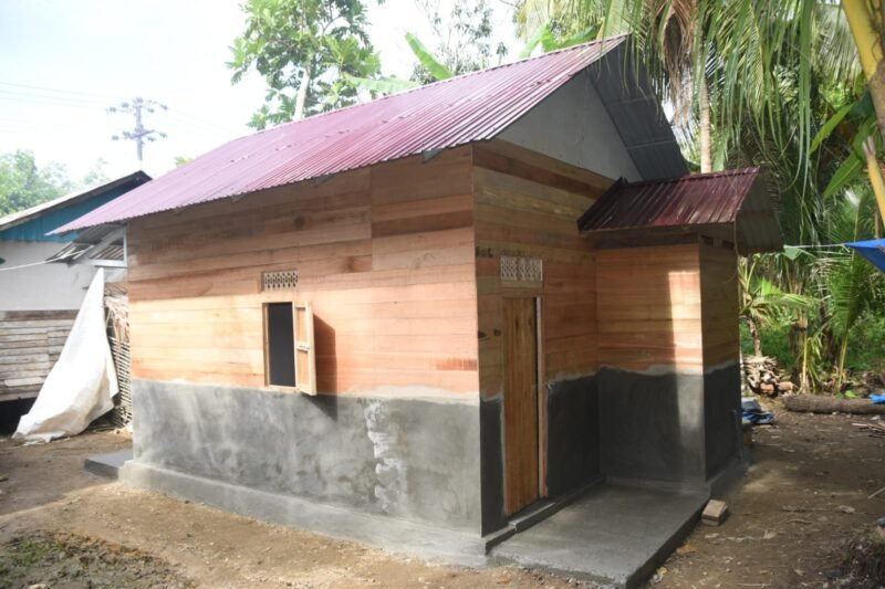 Rehab RTLH Program TMMD Ke-124 Kodim 1002/HST Rampung dan Siap Diserahkan