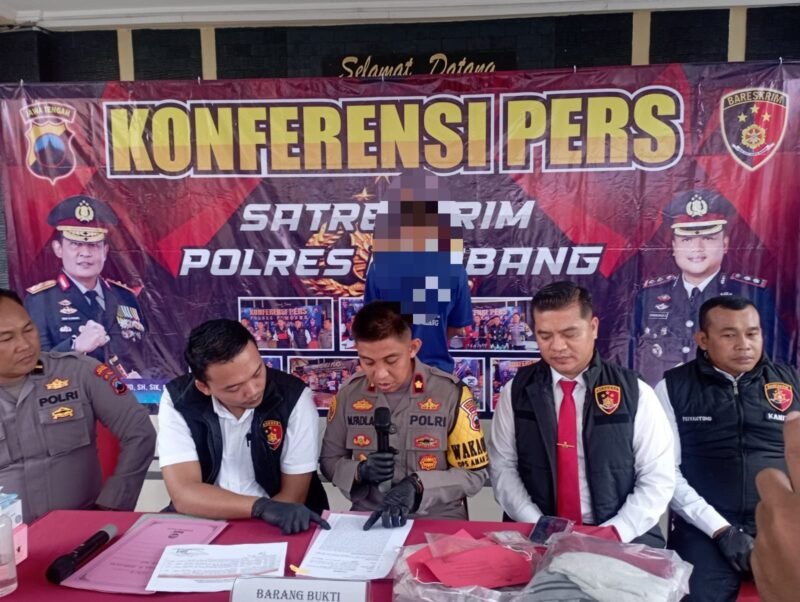 Polres Rembang Gelar Rillis 1 Kasus Lagi Terkait Penganiayaan & Premanisme