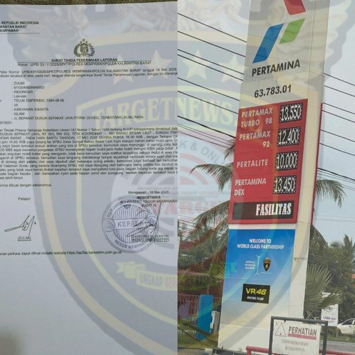 SPBU 6378301 Mempawah Ricuh, Lagi! Sopir Dihajar Gegara Protes Truk Siluman Mafia Solar