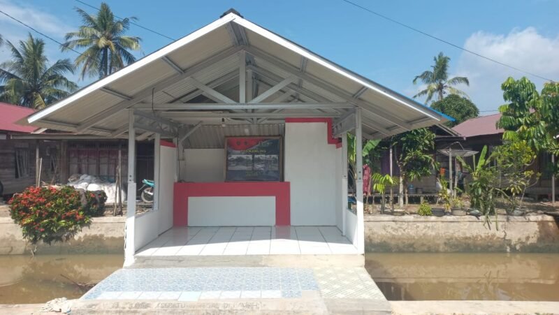 H-2 Penutupan TMMD ke-124 HST, Rehab Pos Kamling Rampung 100 Persen