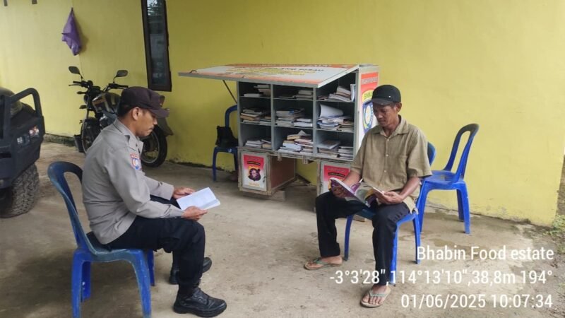 Polres Pulang Pisau tidak hanya sasar anak anak saja yang disambangi