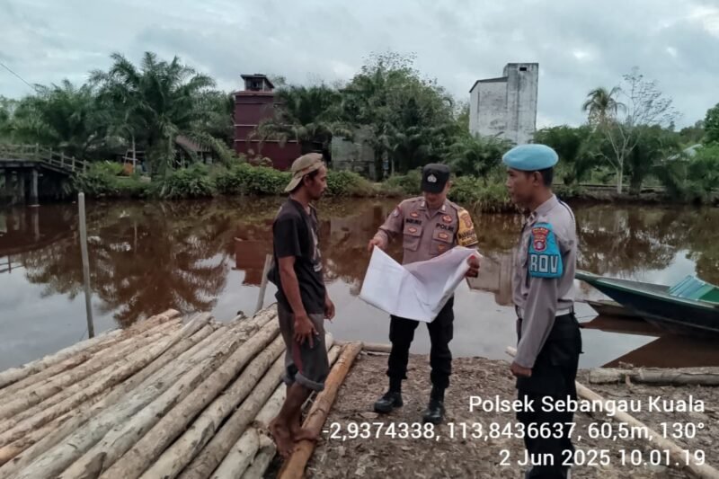 Polsek Sebangau Kuala, Laksanakan Sosialisasi Saber Pungli